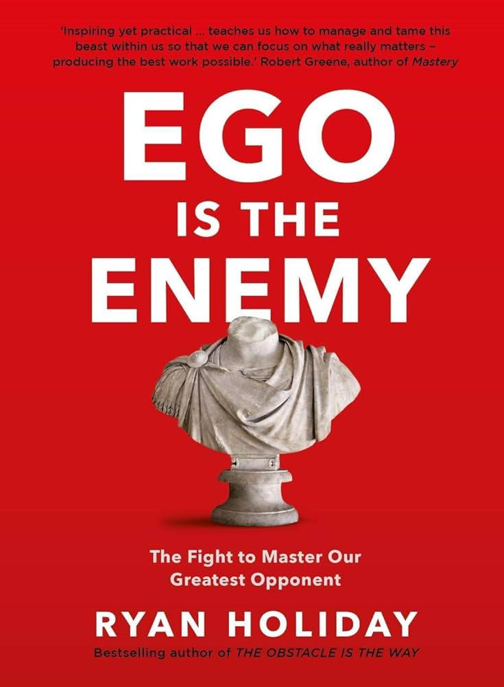 تحميل كتاب Ego is the Enemy لرايان هوليداي بصيغة PDF مجانا غلاف الكتاب